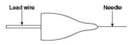 Needle electrode for EEG Needle electrode for EEG