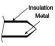 Metal microelectrode metal microelectrode